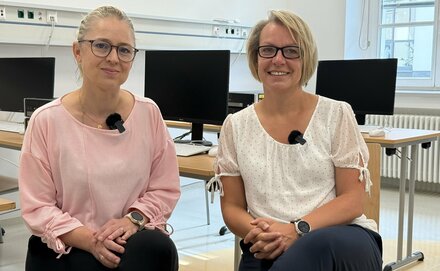 Abbildung Alexandra Bracke-H&uuml;bner & Daniela Jung - Digitale Med. Dokumentation