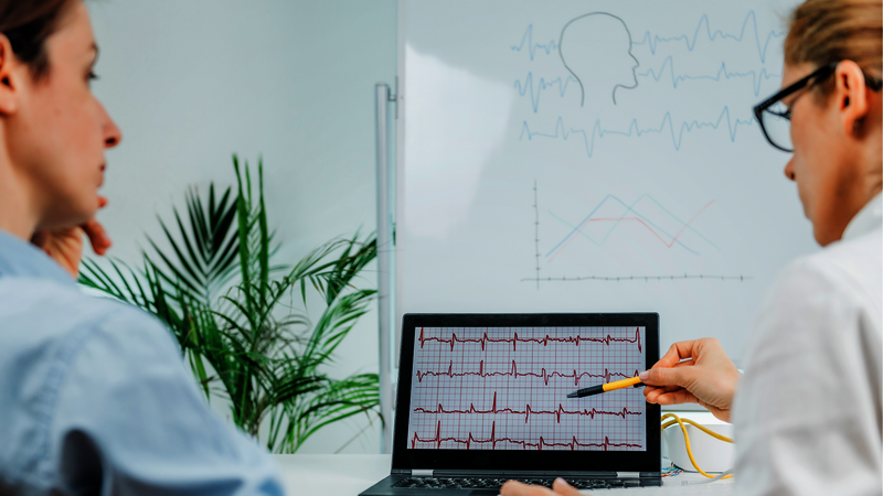 Abbildung Digitale Patientenkurve